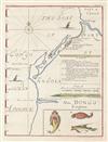 (AFRICA.) BARBOT, JOHN. A New Correct Mapp of Calbar River * Part of Congo, Alias Dongo Kingdom. Two hand-colored maps of the West Afri